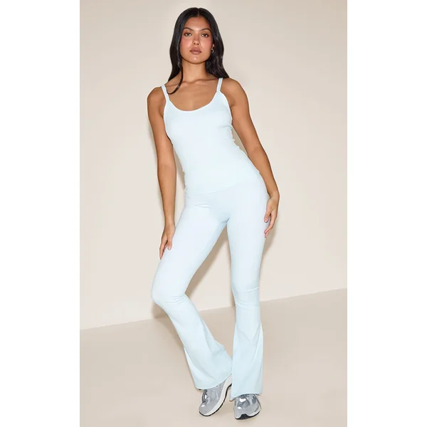 Baby Blue Ultimate Sculpt Flare Yoga Pants