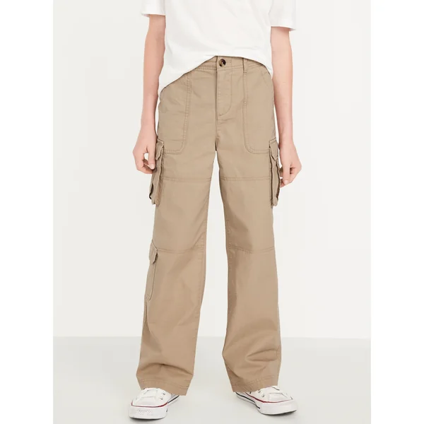 Baggy Cargo Ripstop Pants for Boys - Shore Enough