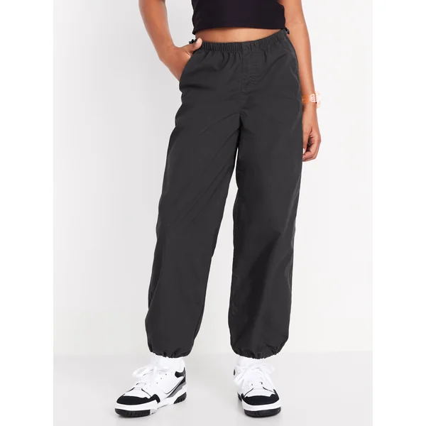 Baggy Parachute Pants for Girls - Panther