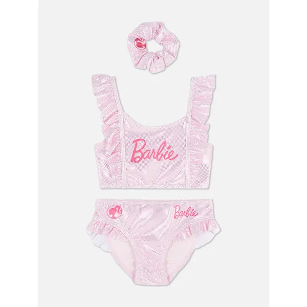 Barbie Bikini and Hair Scrunchie Set - Pink