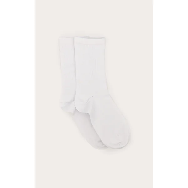 Basic White Sport Socks
