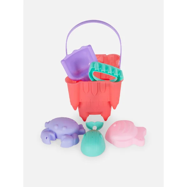 Beach Bucket Play Set - Pink