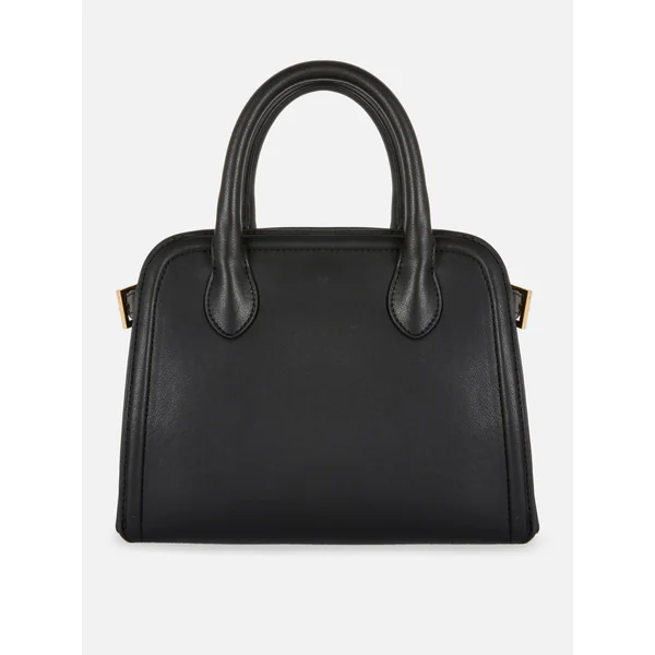 Belted Mini Tote - Black