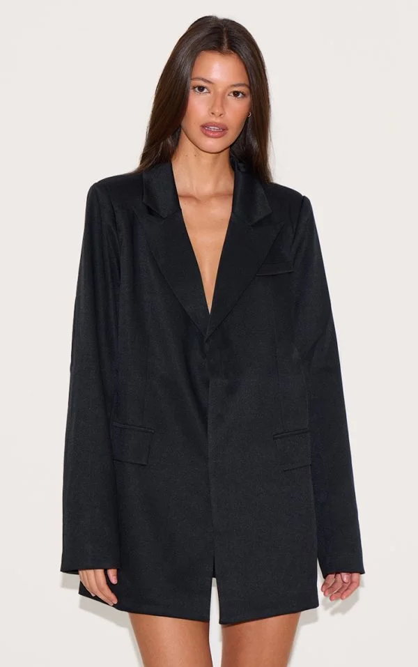 Black Blazer Dress