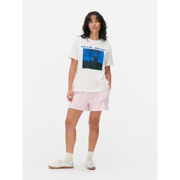 Billie Eilish Graphic Tee - Ivory