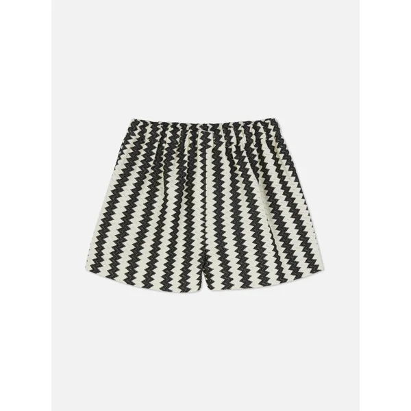 Black and White Shorts - Multi