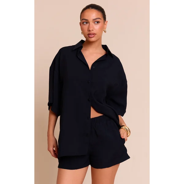 Black Button Up Shirt