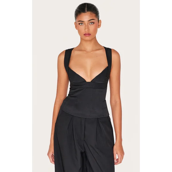 Black Layered Corset