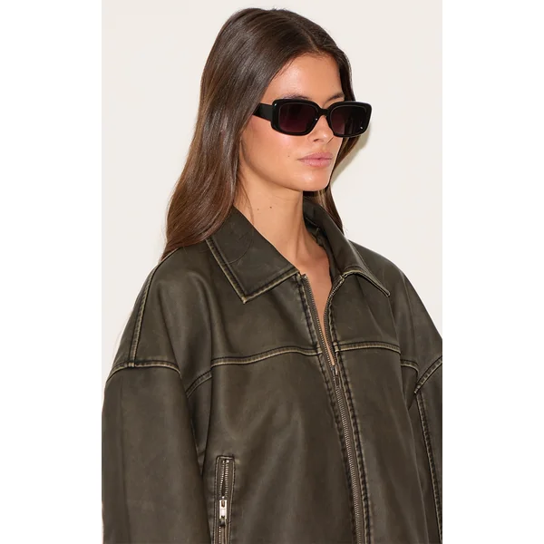 Black Square Sunglasses