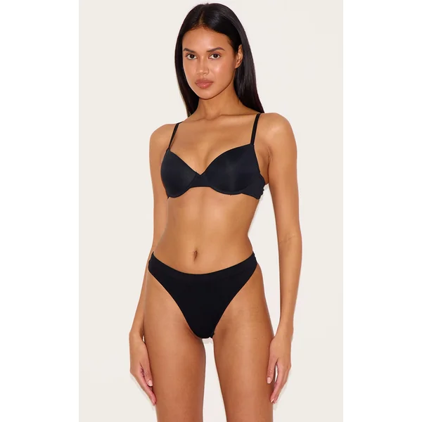 Black Underwired T-Shirt Bra