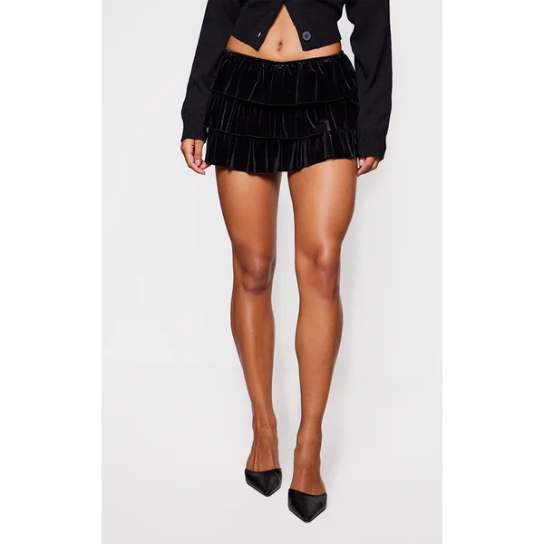 Black Velvet Rara Bloomer Shorts