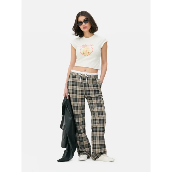 Blondie Cap Sleeve T-Shirt - Ivory