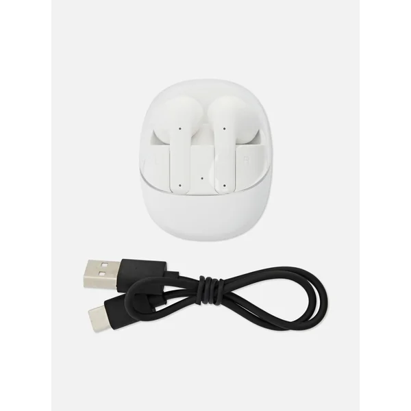 Bluetooth Wireless Earbuds - White