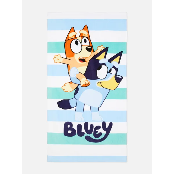 Bluey Bath Towel - Blue
