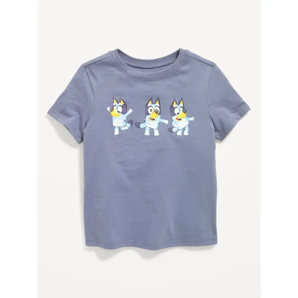 Bluey™ Unisex Graphic T-Shirt for Toddler - Blue Dusk