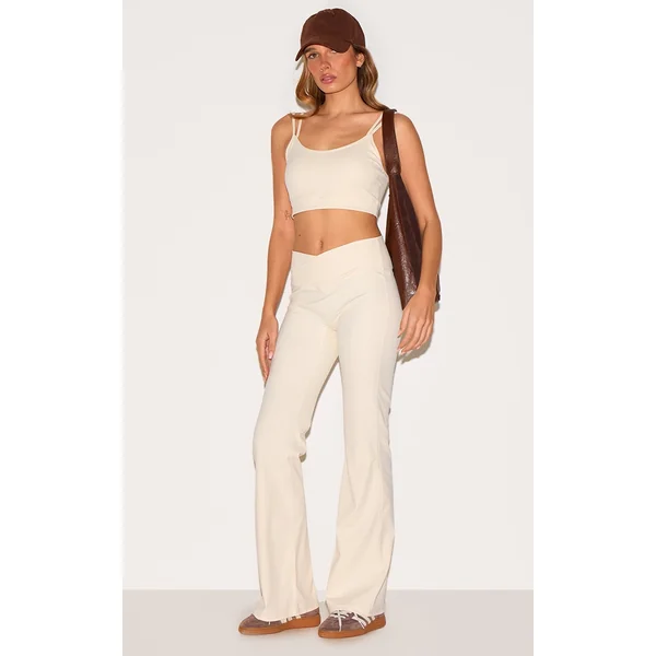 Bone Sculpt Wrap Waist Yoga Pants