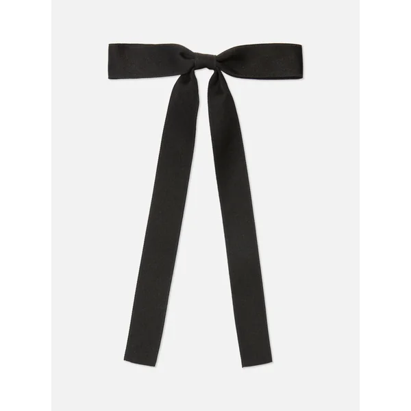 Bow Hair Clip - Black