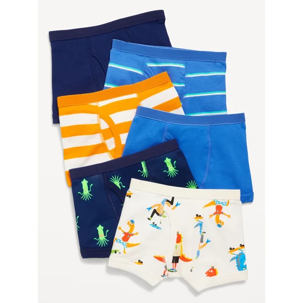 Boxer-Briefs Underwear 6-Pack for Toddler Boys - Monster