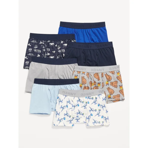 Boxer-Briefs Underwear 7-Pack for Boys - CAMPING OUT