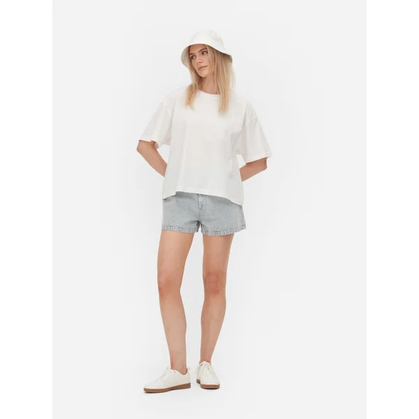 Boxy Fit T-Shirt - White