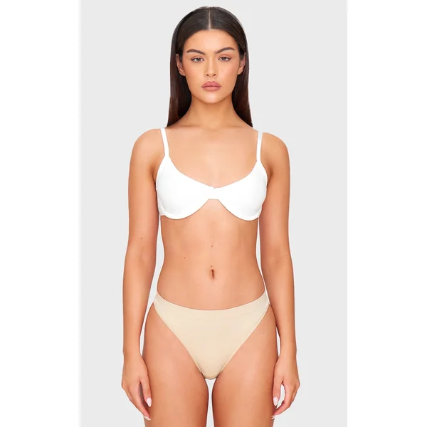 Brown Multi Pack of 5 Seamless Thongs