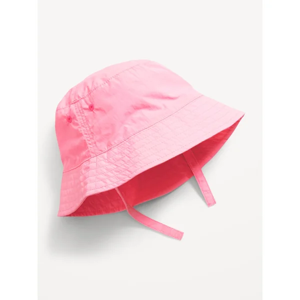 Bucket Hat for Toddler Girls - Power Pink