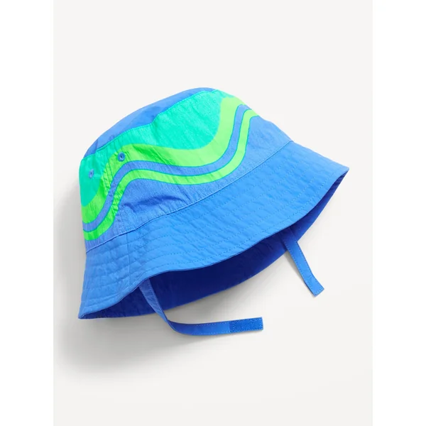 Bucket Hat for Toddler Girls - Wave Blue