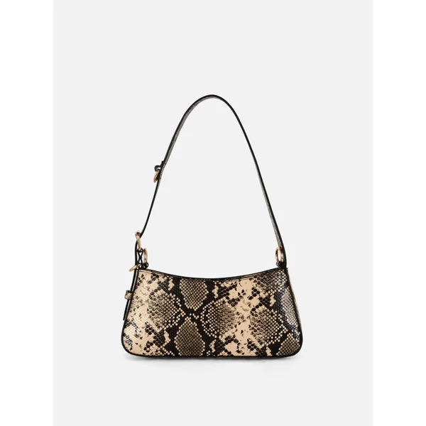 Buckle Detail Bag - Brown