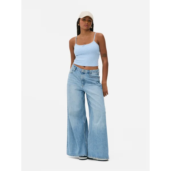 Built-In Bra Cami - Blue