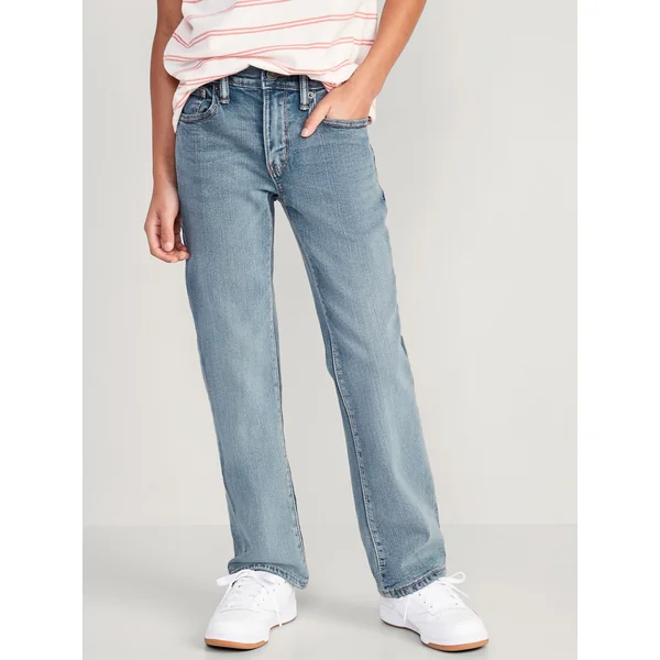 Built-In Flex Boot-Cut Jeans for Boys - Light Wash
