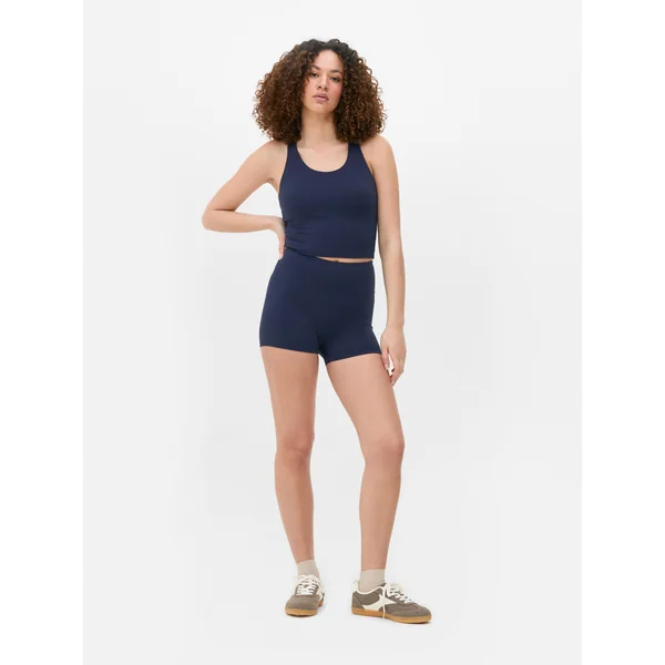 Butter Tennis Micro Shorts - Navy