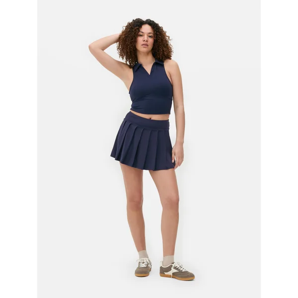 Butter Tennis Skirt - Navy