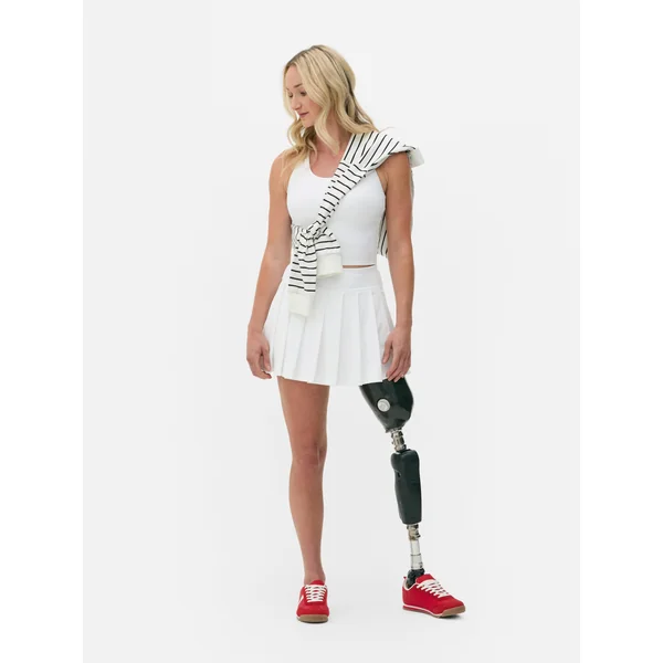 Butter Tennis Skirt - White