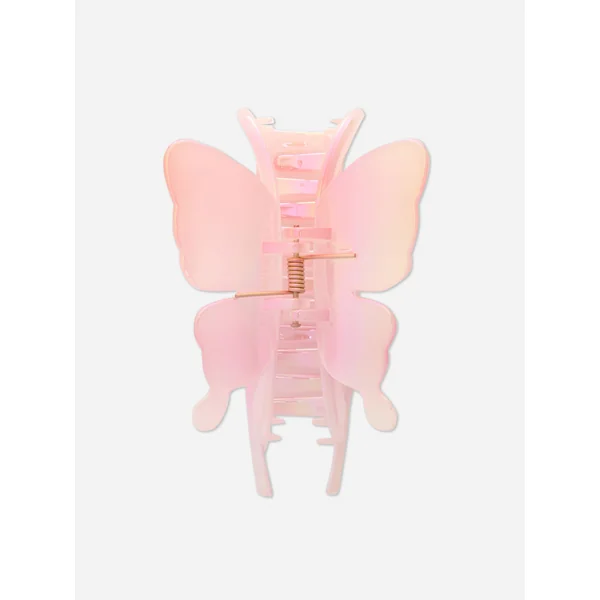 Butterfly Hair Clip - Pink