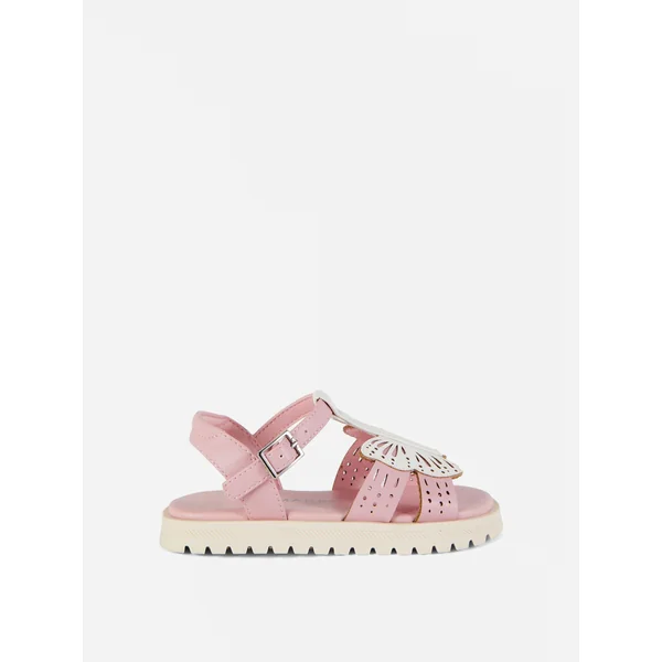 Butterfly Strap Open Toe Sandals - Multi