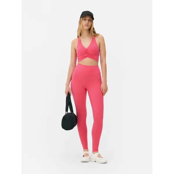 Buttery Soft Gym Leggings - Coral
