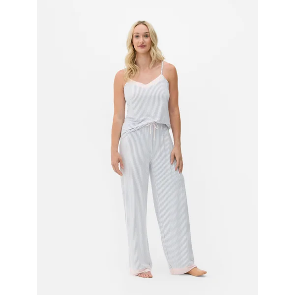Cami and Pants Pajamas - Blue