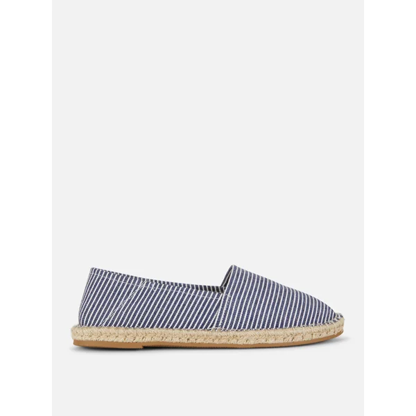 Canvas Espadrilles - Navy