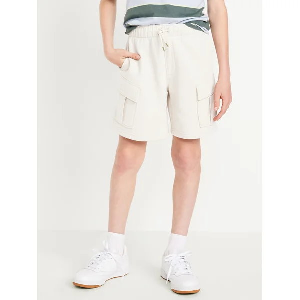 Cargo Fleece Shorts for Boys - Wish Bone