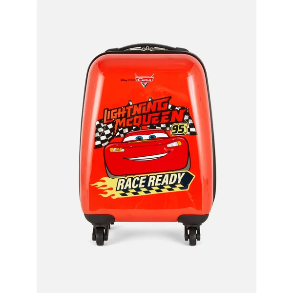 Cars Lightning McQueen Hard Shell Suitcase - Red