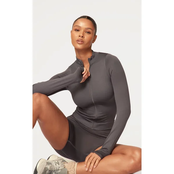 Charcoal Seamless Jacket