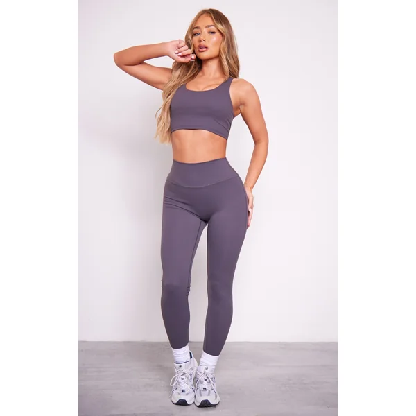 Charcoal Ultimate Sculpt High Waist Gym Leggings