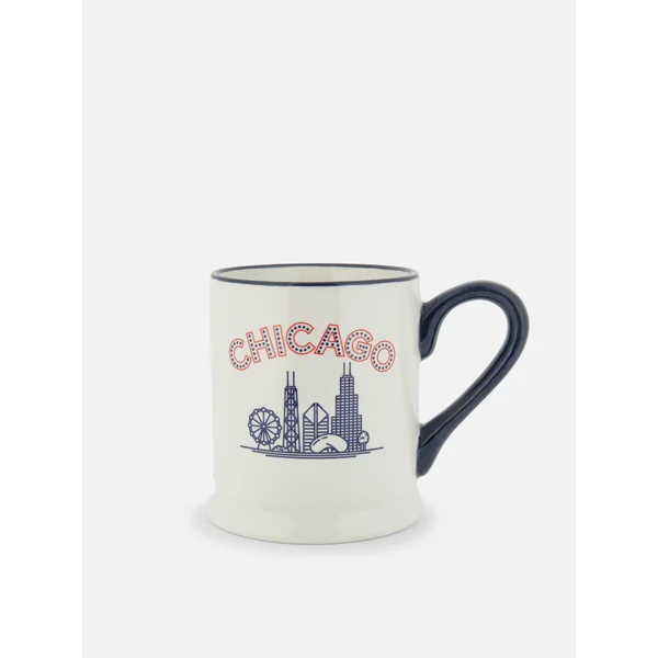 Chicago Skyline Mug - White