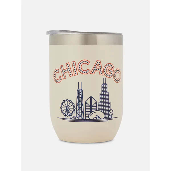 Chicago Tumbler - White