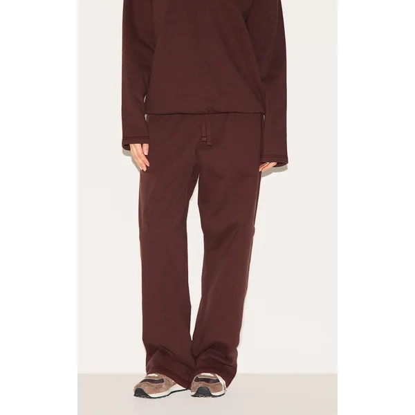 Chocolate Premium Sweat Wide Leg Sweatpants