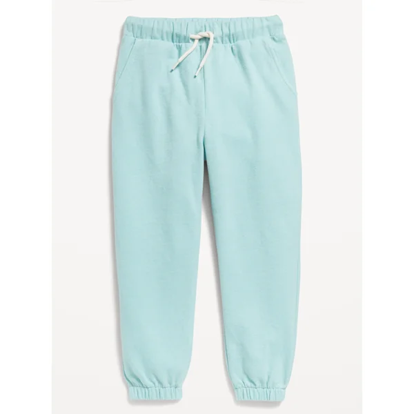 Cinched-Hem Jogger Sweatpants for Toddler Boys - Blues