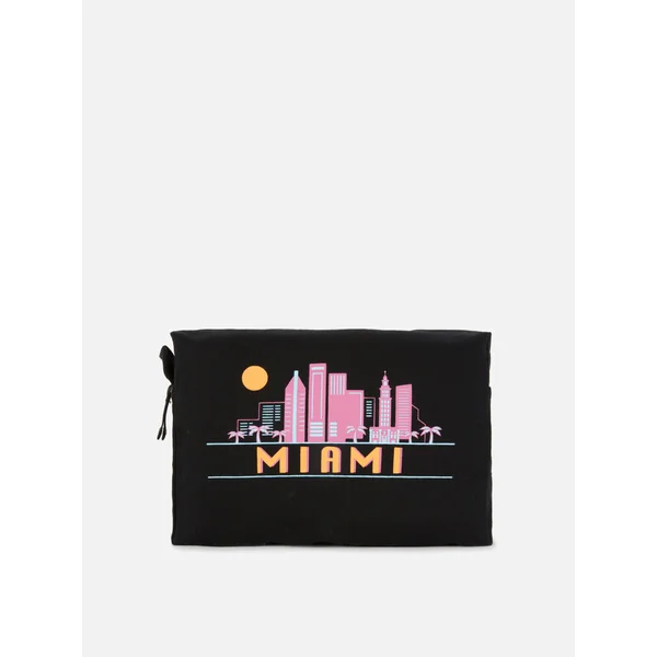 Cities Toiletry Bag - Pink