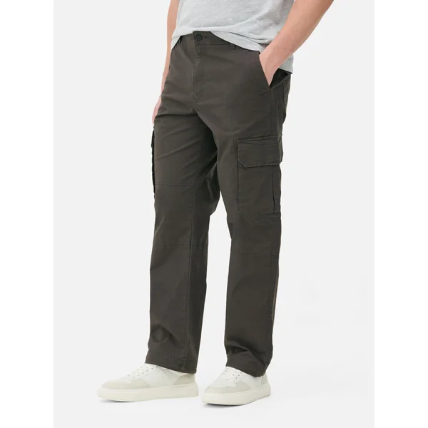 Classic Cargo Pants - Gray