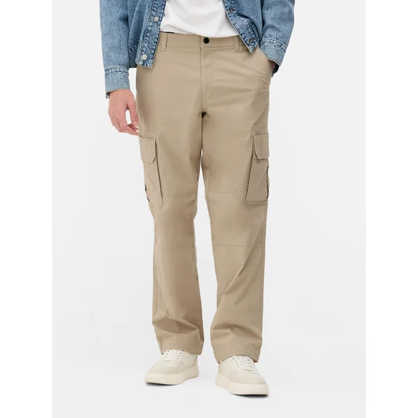 Classic Cargo Pants - Tan