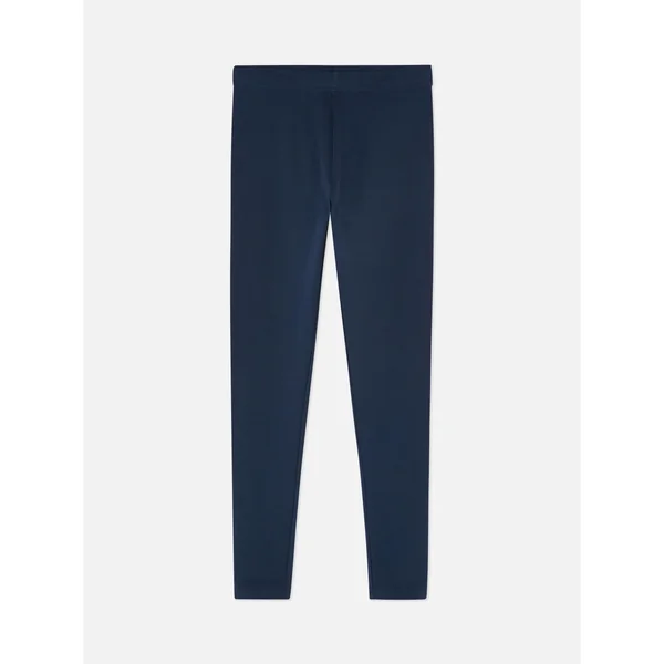 Classic Cotton Leggings - Navy